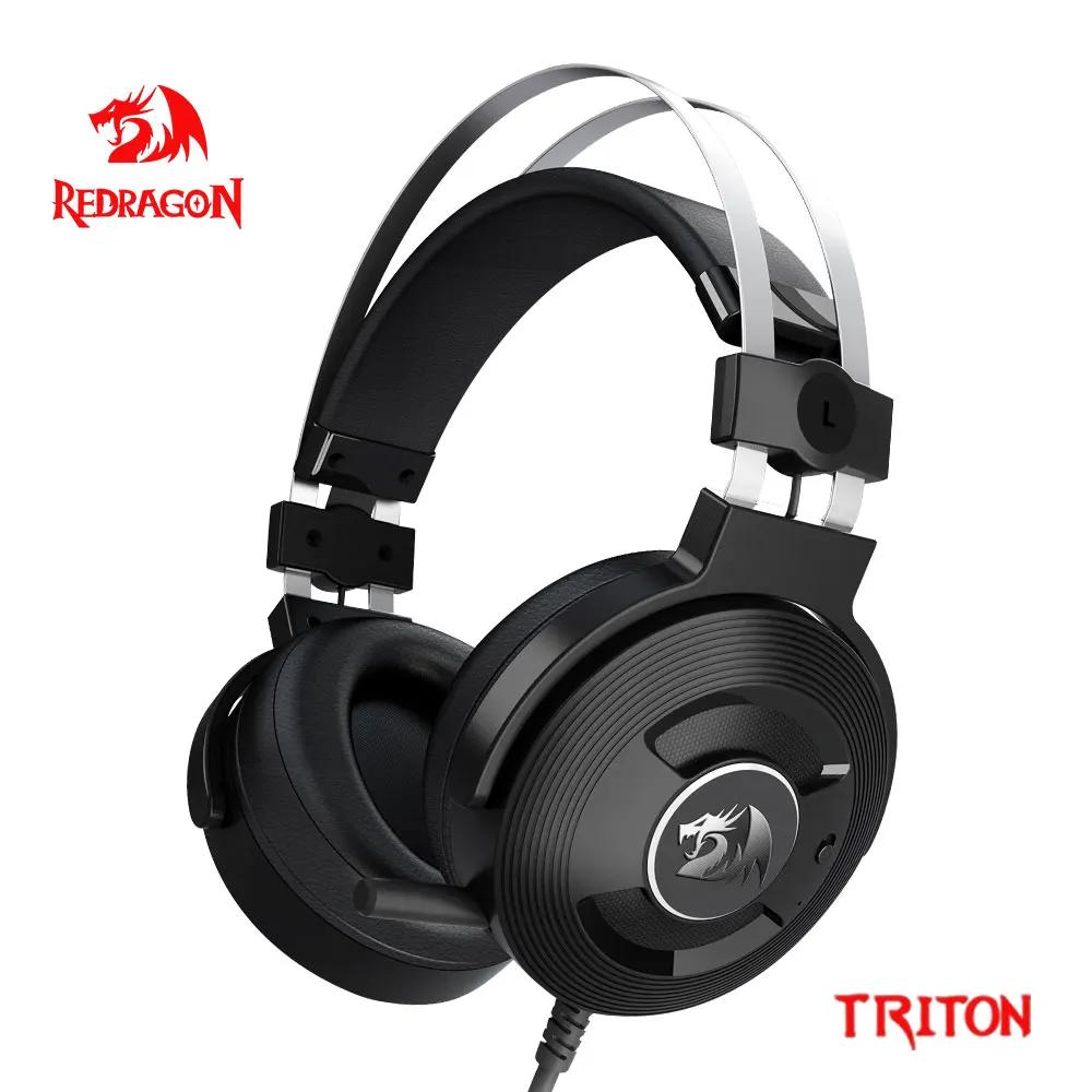 REDRAGON TRITON ̹ USB ,  ĵ, 7.1  ǻ , ̾ ũ, ̸ PC PS3 4 , H991